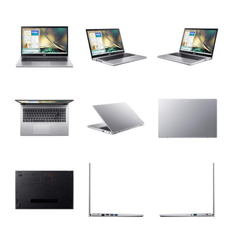 PORTATIL ACER ASPIRE 3 A315-59 CI5 1235U 16GB 512GB SSD 15.6" FHD W11 SILVER PORTATIL ACER ASPIRE 3 A315-59 CI5 1235U 16GB 512GB SSD 15.6" FHD W11 SILVER - Imagen 4