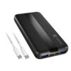 POWERBANK NATEC TREVI SLIM QV2 10000MAH 2XUSB-A 18W + 1XUSB-C 20W + CABLE USB-C