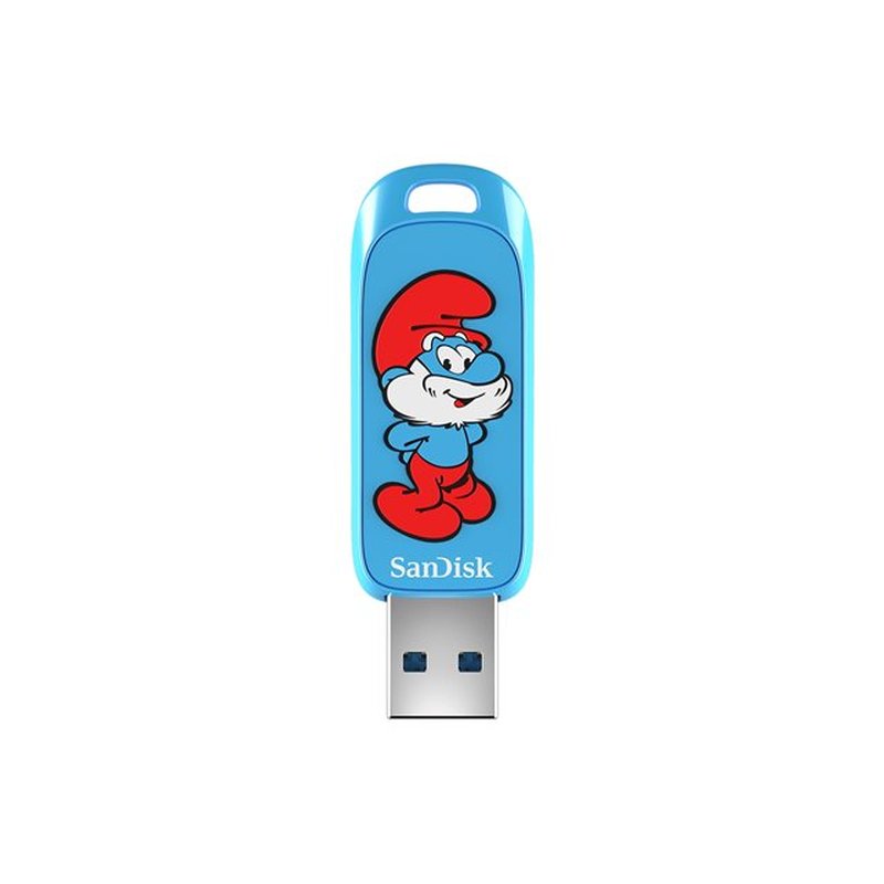 Papa Smurf USB 3.2 Gen1 128GB 130MBs Papa Smurf USB 3.2 Gen1 128GB 130MBs
