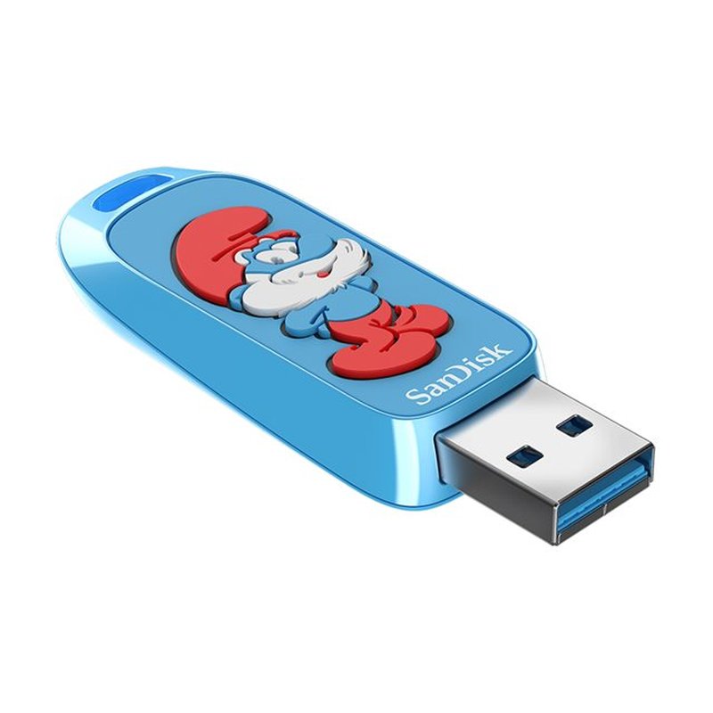 Papa Smurf USB 3.2 Gen1 128GB 130MBs Papa Smurf USB 3.2 Gen1 128GB 130MBs - Imagen 2