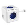 PowerCube Ext 2USB Blue 1.5m 4outlet