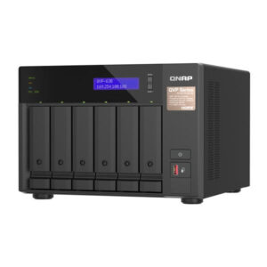 QNAP QVP-63B servidor de almacenamiento NAS Torre Ethernet Negro