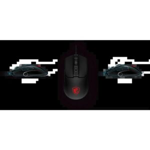 MSI FORGE GM100 ratón Juego Ambidextro USB tipo A Óptico 6400 DPI MSI FORGE GM100 ratón Juego Ambidextro USB tipo A Óptico 6400 DPI