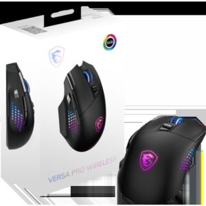 MSI S12-4301370-CLA ratón Juego mano derecha RF Wireless + Bluetooth + USB Type-A Óptico 26000 DPI MSI S12-4301370-CLA ratón Juego mano derecha RF Wireless + Bluetooth + USB Type-A Óptico 26000 DPI