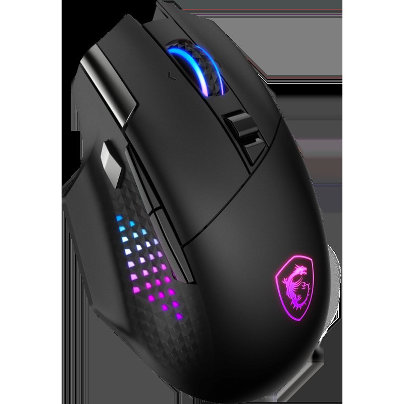 MSI S12-4301370-CLA ratón Juego mano derecha RF Wireless + Bluetooth + USB Type-A Óptico 26000 DPI MSI S12-4301370-CLA ratón Juego mano derecha RF Wireless + Bluetooth + USB Type-A Óptico 26000 DPI - Imagen 6