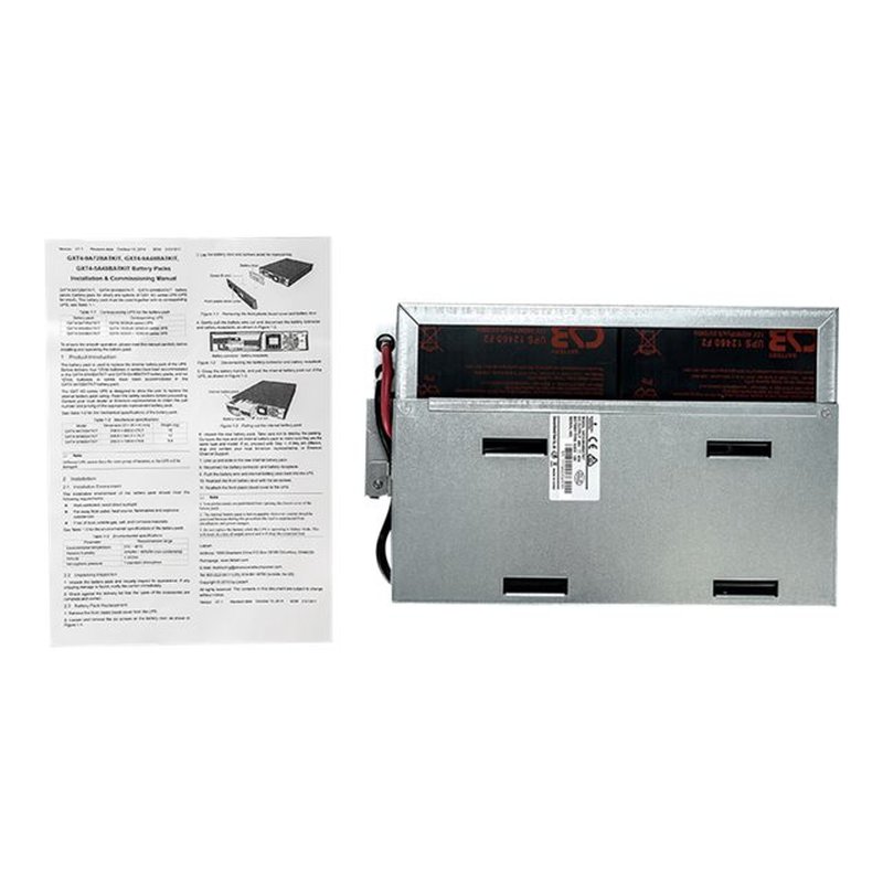 REPLACEMENT BATT KIT FOR GXT3/4 1.5-2kVA REPLACEMENT BATT KIT FOR GXT3/4 1.5-2kVA - Imagen 3