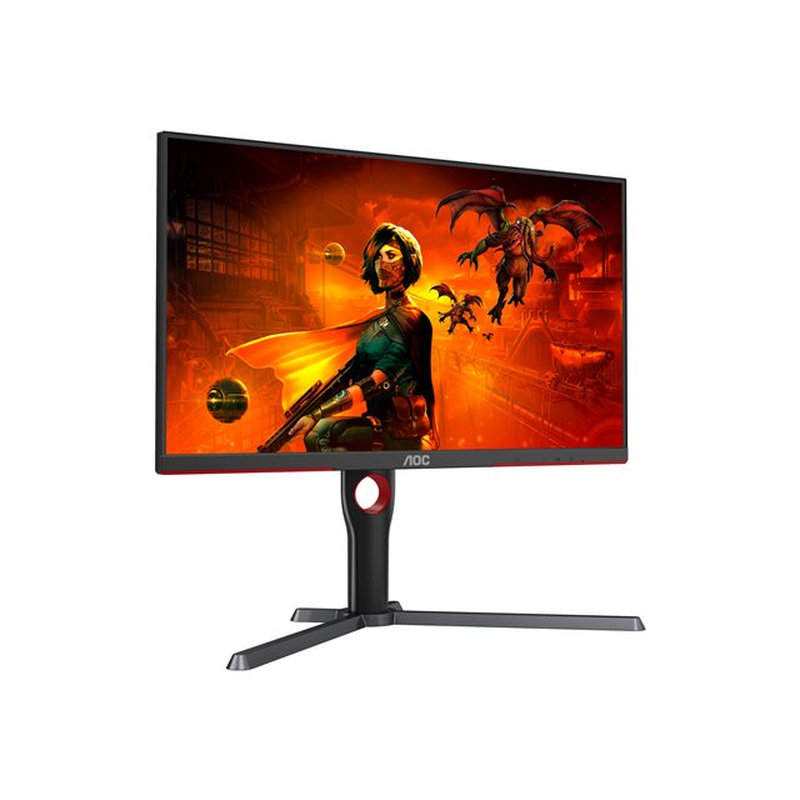 Reacondicionado | AOC G3 U27G3X/BK pantalla para PC 68,6 cm (27") 3840 x 2160 Pixeles 4K Ultra HD LED Negro, Rojo - Imagen 4