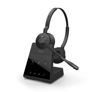 Reacondicionado | Jabra Engage 65 Stereo Auriculares Inalámbrico Diadema Oficina/Centro de llamadas Negro