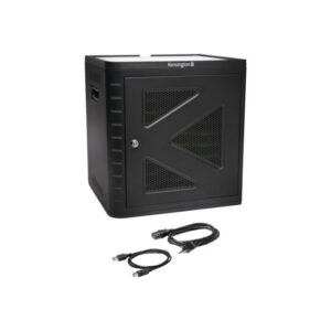 Reacondicionado | Kensington Armario de carga y sincronización universal para tabletas. Negro. Reacondicionado | Kensington Armario de carga y sincronización universal para tabletas. Negro.