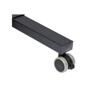 Reacondicionado | StarTech.com Soporte Móvil para Proyector y Ordenador Portátil - Carrito de Servicio Pesado para Proyector (2 Estantes) - de Altura Ajustable para Presentaciones - con Ruedas Bloqueables