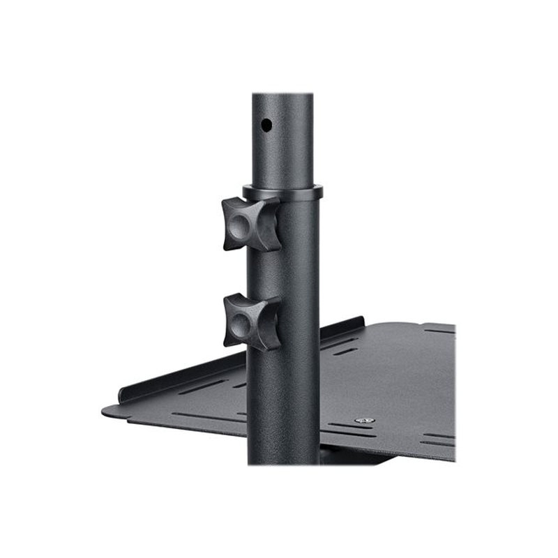 Reacondicionado | StarTech.com Soporte Móvil para Proyector y Ordenador Portátil - Carrito de Servicio Pesado para Proyector (2 Estantes) - de Altura Ajustable para Presentaciones - con Ruedas Bloqueables - Imagen 8