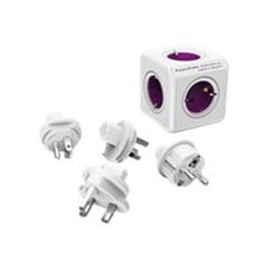 Rewirable 4 changeable plugs Purple