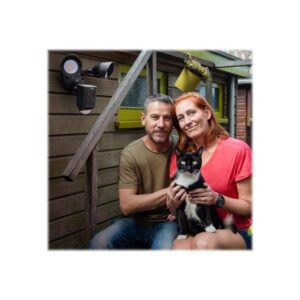 Alternative view of Ring Floodlight Cam Wired Plus - Black