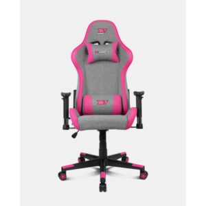 SILLA GAMING DRIFT DR90 PRO GRIS - ROSA SILLA GAMING DRIFT DR90 PRO GRIS - ROSA
