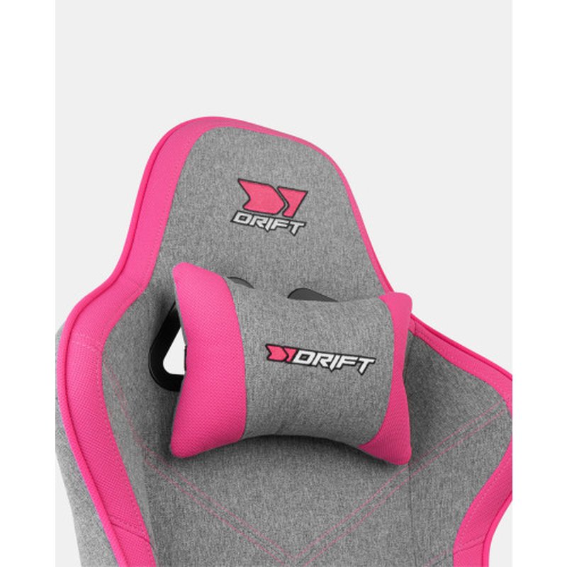 SILLA GAMING DRIFT DR90 PRO GRIS - ROSA SILLA GAMING DRIFT DR90 PRO GRIS - ROSA - Imagen 6