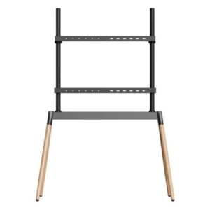 SOPORTE DE SUELO GEMBIRD PARA TV 55" - 86" NEGRO/MADERA