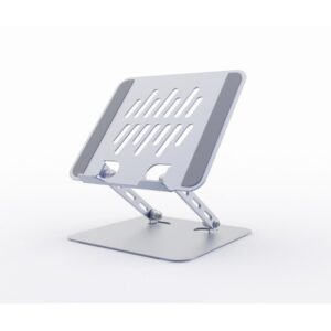 SOPORTE ELEVADOR PLEGABLE PARA PORTATIL GRIS ESPACIAL