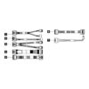 SR650 V3 2.5" Front BP2 SAS/SATA Cbl Kit SR650 V3 2.5" Front BP2 SAS/SATA Cbl Kit