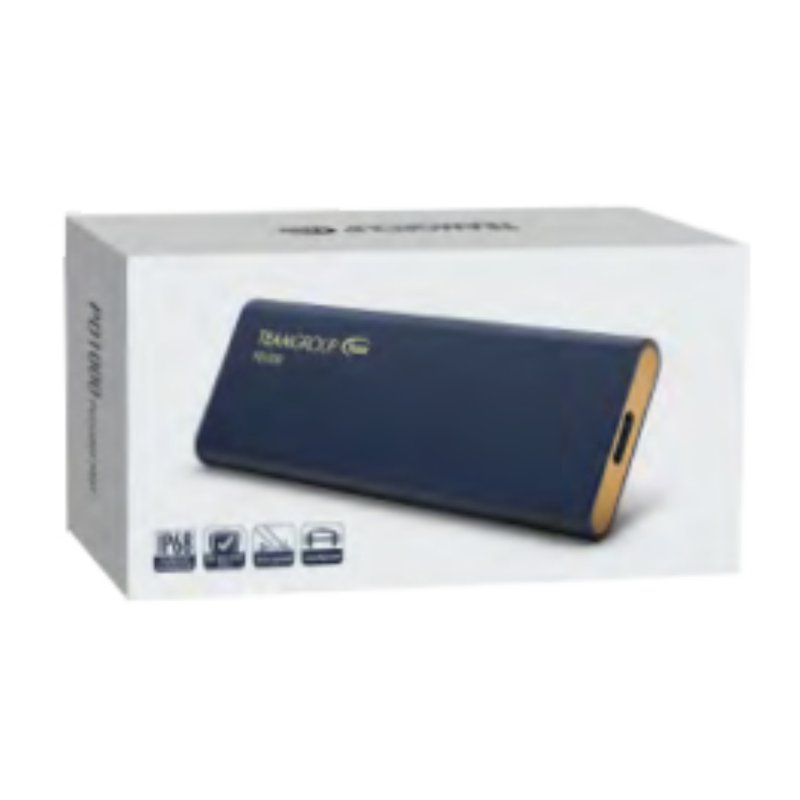 SSD EXT TEAMGROUP TEAM 1.8" FULL PD1000 512GB USB3.2 USB-C NEGRO