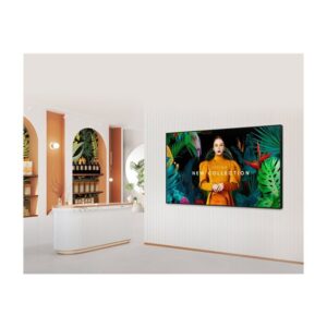 Samsung LH50QBCEBGCXEN pantalla de señalización Pantalla plana para señalización digital 127 cm (50") Wifi 350 cd / m² 4K Ultra HD Negro Tizen 16/7