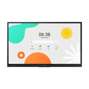 Samsung LH65WAFWLGCXEN pizarra blanca interactiva 165,1 cm (65") 3840 x 2160 Pixeles Pantalla táctil Negro