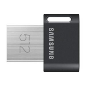 Samsung MUF-512AB unidad flash USB 512 GB USB tipo A 3.2 Gen 1 (3.1 Gen 1) Negro, Acero inoxidable