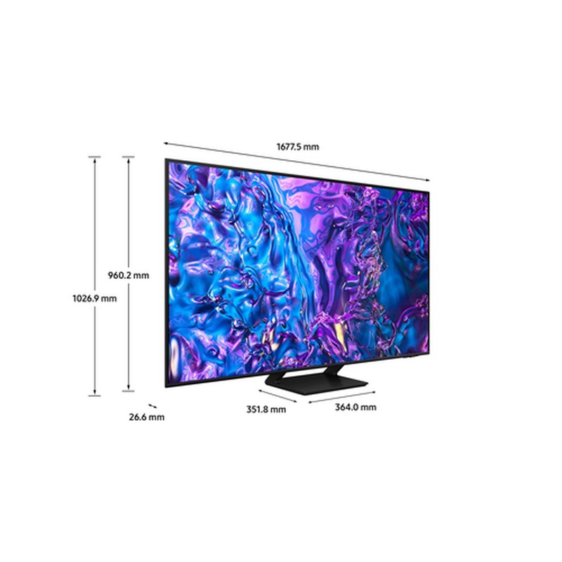 Samsung TQ75Q70DAT 190,5 cm (75") 4K Ultra HD Smart TV Wifi Negro Samsung TQ75Q70DAT 190,5 cm (75") 4K Ultra HD Smart TV Wifi Negro - Imagen 4