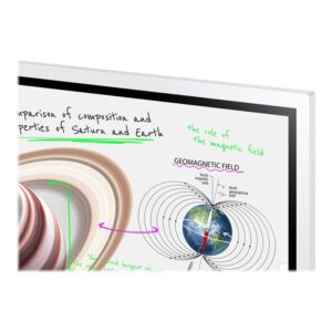 Samsung WM55B Pantalla plana para señalización digital 139,7 cm (55") VA Wifi 350 cd / m² 4K Ultra HD Blanco Pantalla táctil Procesador incorporado Tizen 6.5 16/7