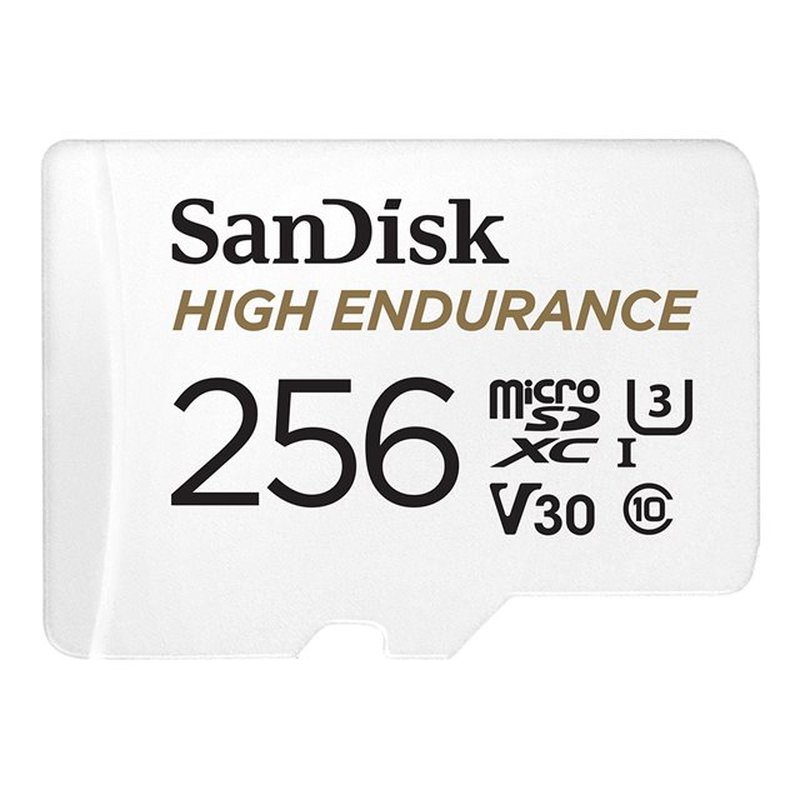 SanDisk microSDHC 256GB HE w/Adapter SanDisk microSDHC 256GB HE w/Adapter