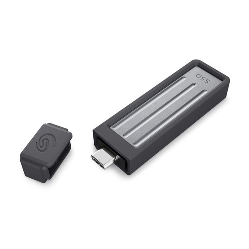 Seagate STMX2000400 Tecnología Thunderbolt (Rayo) 1 TB USB Tipo C 3.2 Gen 2 (3.1 Gen 2) Gris - Imagen 3