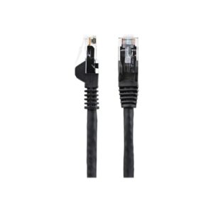 StarTech.com Cable de 10m CAT6 Ethernet - LSZH - Cable de Red RJ45 UTP de 10Gb - 650MHz - PoE de 100W - Latiguillo Snagless con Alivio de Tensión - sin Enganche - ETL - Negro StarTech.com Cable de 10m CAT6 Ethernet - LSZH - Cable de Red RJ45 UTP de 10Gb - 650MHz - PoE de 100W - Latiguillo Snagless con Alivio de Tensión - sin Enganche - ETL - Negro