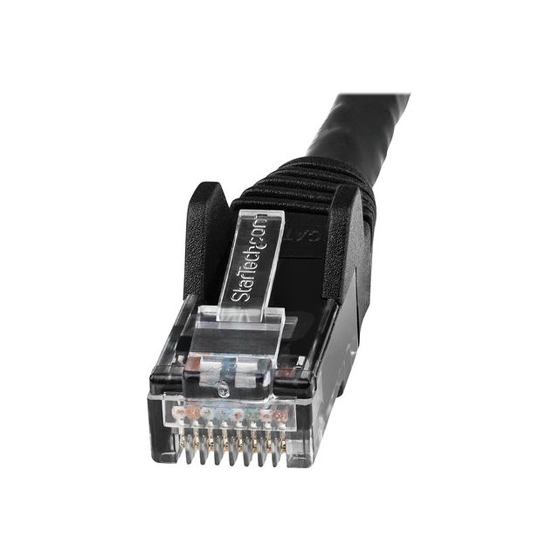 StarTech.com Cable de 10m CAT6 Ethernet - LSZH - Cable de Red RJ45 UTP de 10Gb - 650MHz - PoE de 100W - Latiguillo Snagless con Alivio de Tensión - sin Enganche - ETL - Negro StarTech.com Cable de 10m CAT6 Ethernet - LSZH - Cable de Red RJ45 UTP de 10Gb - 650MHz - PoE de 100W - Latiguillo Snagless con Alivio de Tensión - sin Enganche - ETL - Negro - Imagen 3