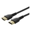 StarTech.com Cable de 2m HDMI 2.0 Certificado Premium de alta velocidad con Ethernet - Durable - UHD 4K 60Hz - con Fibra de Aramida - HDMI 2.0 - TPE - para Monitores, TV y Pantallas
