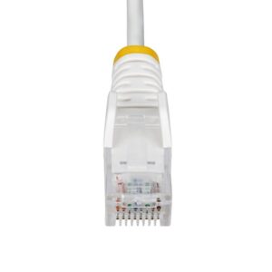 StarTech.com Cable de Red Ethernet CAT6 Delgado sin Enganches Blanco de 7m - Cable RJ45 Snagless Slim 28AWG - Alambre de Cobre Puro - PoE 100W - con Alivios de Tensión - LSZH - Probado con Fluke StarTech.com Cable de Red Ethernet CAT6 Delgado sin Enganches Blanco de 7m - Cable RJ45 Snagless Slim 28AWG - Alambre de Cobre Puro - PoE 100W - con Alivios de Tensión - LSZH - Probado con Fluke