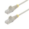 StarTech.com Cable de Red Ethernet CAT6 Delgado sin Enganches Gris de 5m - Cable RJ45 Snagless Slim 28AWG - Alambre de Cobre Puro - PoE 100W - con Alivios de Tensión - LSZH - Probado con Fluke StarTech.com Cable de Red Ethernet CAT6 Delgado sin Enganches Gris de 5m - Cable RJ45 Snagless Slim 28AWG - Alambre de Cobre Puro - PoE 100W - con Alivios de Tensión - LSZH - Probado con Fluke