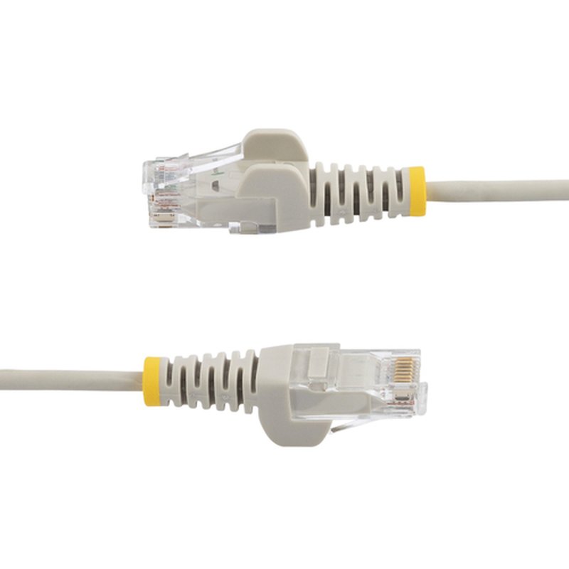 StarTech.com Cable de Red Ethernet CAT6 Delgado sin Enganches Gris de 7m - Cable RJ45 Snagless Slim 28AWG - Alambre de Cobre Puro - PoE 100W - con Alivios de Tensión - LSZH - Probado con Fluke StarTech.com Cable de Red Ethernet CAT6 Delgado sin Enganches Gris de 7m - Cable RJ45 Snagless Slim 28AWG - Alambre de Cobre Puro - PoE 100W - con Alivios de Tensión - LSZH - Probado con Fluke - Imagen 3