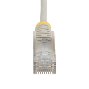 StarTech.com Cable de Red Ethernet CAT6 Delgado sin Enganches Gris de 7m - Cable RJ45 Snagless Slim 28AWG - Alambre de Cobre Puro - PoE 100W - con Alivios de Tensión - LSZH - Probado con Fluke StarTech.com Cable de Red Ethernet CAT6 Delgado sin Enganches Gris de 7m - Cable RJ45 Snagless Slim 28AWG - Alambre de Cobre Puro - PoE 100W - con Alivios de Tensión - LSZH - Probado con Fluke