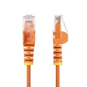 Alternative view of StarTech.com Cable de Red Ethernet CAT6 Delgado sin Enganches Naranja de 1m - Cable RJ45 Snagless Slim de 28AWG - Alambre de Cobre Puro - con Alivios de Tensión - LSZH - Probado con Fluke
