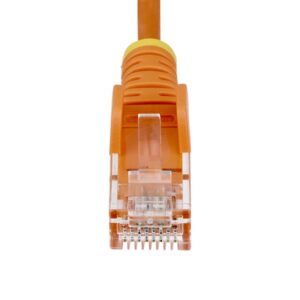 StarTech.com Cable de Red Ethernet CAT6 Delgado sin Enganches Naranja de 1m - Cable RJ45 Snagless Slim de 28AWG - Alambre de Cobre Puro - con Alivios de Tensión - LSZH - Probado con Fluke StarTech.com Cable de Red Ethernet CAT6 Delgado sin Enganches Naranja de 1m - Cable RJ45 Snagless Slim de 28AWG - Alambre de Cobre Puro - con Alivios de Tensión - LSZH - Probado con Fluke