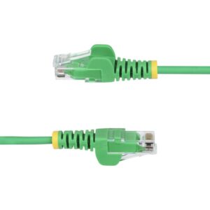 StarTech.com Cable de Red Ethernet CAT6 Delgado sin Enganches Verde de 7m - Cable RJ45 Snagless Slim 28AWG - Alambre de Cobre Puro - PoE 100W - con Alivios de Tensión - LSZH - Probado con Fluke StarTech.com Cable de Red Ethernet CAT6 Delgado sin Enganches Verde de 7m - Cable RJ45 Snagless Slim 28AWG - Alambre de Cobre Puro - PoE 100W - con Alivios de Tensión - LSZH - Probado con Fluke