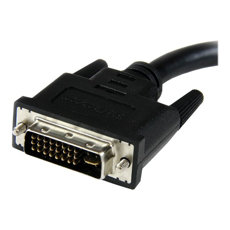 StarTech.com Adaptador Conversor de 20cm DVI-I a VGA - DVI-I Macho - HD15 Hembra - Cable Convertidor Negro - Imagen 3