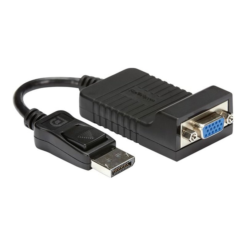 StarTech.com Adaptador Conversor de Vídeo Activo DisplayPort DP a VGA - 1920x1200 - Convertidor