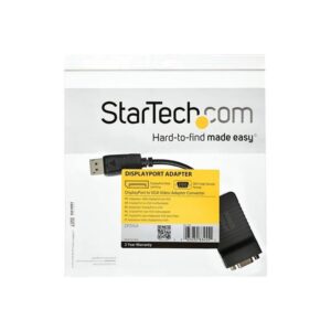 StarTech.com Adaptador Conversor de Vídeo Activo DisplayPort DP a VGA - 1920x1200 - Convertidor