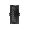 StarTech.com Adaptador Hub Serie de 8 Puertos USB a RS232/RS485/RS422 - Ladrón Industrial Convertidor USB 2.0 a DB9 Serial - IP30 - de Montaje en Carril DIN - Protección ESD de 15kV