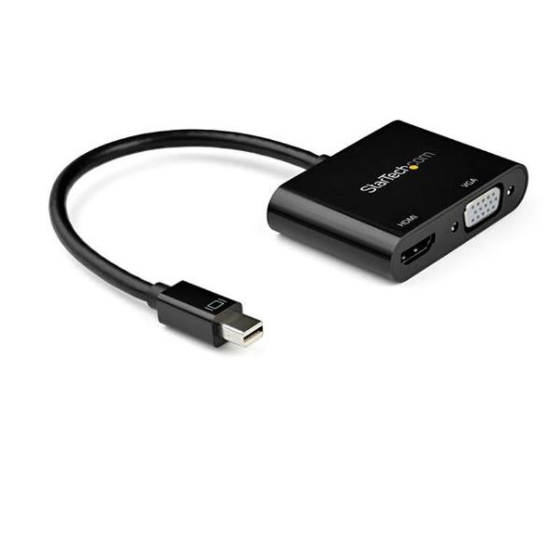 StarTech.com Adaptador Mini DisplayPort a HDMI o VGA - 4K 60Hz StarTech.com Adaptador Mini DisplayPort a HDMI o VGA - 4K 60Hz