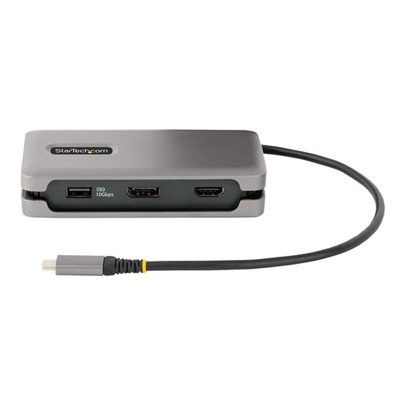 StarTech.com Adaptador Multipuertos USB-C - HDMI/DP 4K a 60Hz - Hub Ladrón USB de 3 Puertos - Power Delivery de Paso de 100W - GbE - Docking Station USB Tipo C de Viajes - Cable de 30cm StarTech.com Adaptador Multipuertos USB-C - HDMI/DP 4K a 60Hz - Hub Ladrón USB de 3 Puertos - Power Delivery de Paso de 100W - GbE - Docking Station USB Tipo C de Viajes - Cable de 30cm - Imagen 3