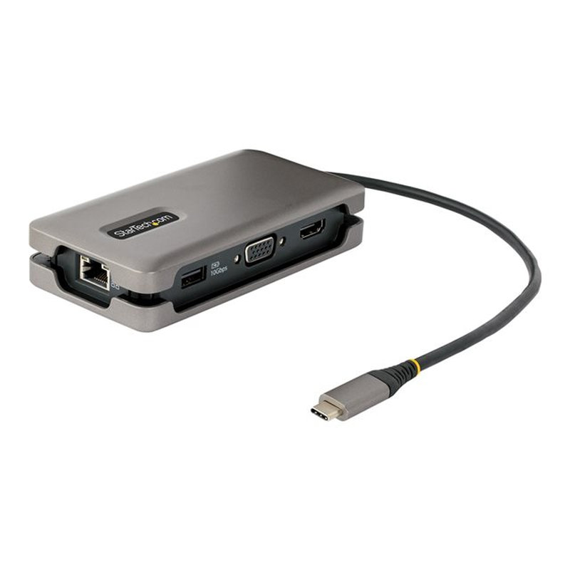 StarTech.com Adaptador Multipuertos USB-C - HDMI 4K a 60Hz VGA - Hub Ladrón USB de 3 Puertos - Power Delivery de Paso de 100W - GbE - Docking Station USB Tipo C de Viajes - Cable de 30cm StarTech.com Adaptador Multipuertos USB-C - HDMI 4K a 60Hz VGA - Hub Ladrón USB de 3 Puertos - Power Delivery de Paso de 100W - GbE - Docking Station USB Tipo C de Viajes - Cable de 30cm - Imagen 6