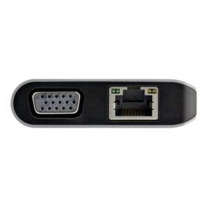 StarTech.com Adaptador Multipuertos USB-C - Mini Docking Station para Viajes con HDMI de 4K o VGA de 1080p - con Hub Ladrón USB 3.0 - PD de 100W - SD - Ethernet - Audio y Micrófono - Replicador de Puertos Portátil StarTech.com Adaptador Multipuertos USB-C - Mini Docking Station para Viajes con HDMI de 4K o VGA de 1080p - con Hub Ladrón USB 3.0 - PD de 100W - SD - Ethernet - Audio y Micrófono - Replicador de Puertos Portátil