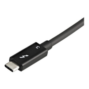 StarTech.com Adaptador Thunderbolt 3 a Dos Puertos DisplayPort DP 1.4 - Adaptador Thunderbolt 3 a DP de 2 Monitores 4K de 60Hz o 1 Monitor de 8K o 5K - Adaptador de Vídeo a 2 Monitores DisplayPort - para Mac y Windows