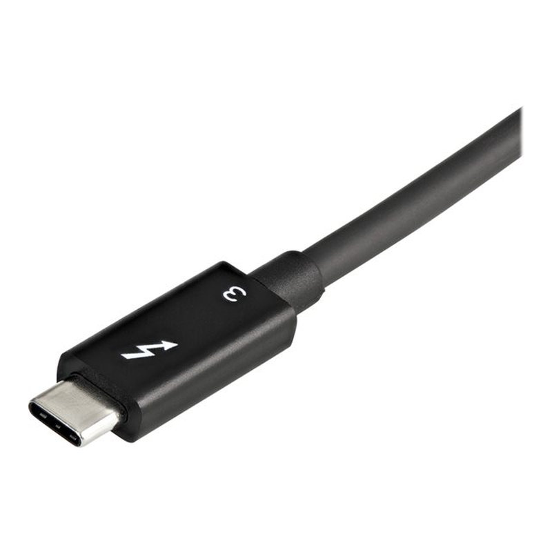 StarTech.com Adaptador Thunderbolt 3 a Dos Puertos DisplayPort DP 1.4 - Adaptador Thunderbolt 3 a DP de 2 Monitores 4K de 60Hz o 1 Monitor de 8K o 5K - Adaptador de Vídeo a 2 Monitores DisplayPort - para Mac y Windows - Imagen 3